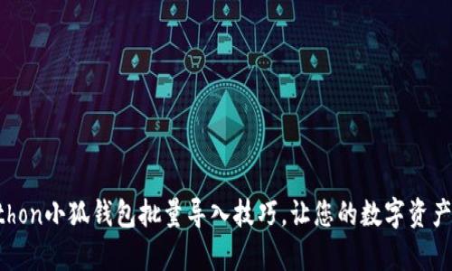 轻松掌握Python小狐钱包批量导入技巧，让您的数字资产管理更高效！