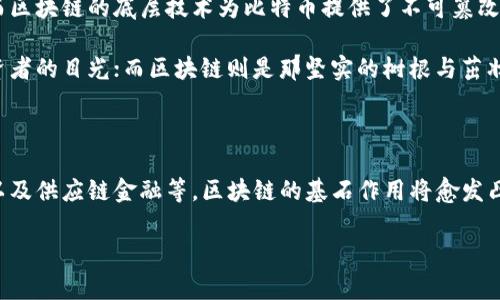 比特币与区块链之间的关系可以通过一个生动的比喻来形象化。一种常见的比喻是将比特币比作“数字黄金”，而将区块链比作“金融的基石”或“数字账本”。

### 比特币：数字黄金

比特币，就好比是广袤金沙滩上的一颗颗金粒。它们稀有，光彩夺目，却又飘浮在信息的海洋中。像黄金一样，比特币具有存储价值的特性，可以交易、投资，也能在特定的时刻为拥有者带来丰厚的回报。每一枚比特币都是独特的、无法复制的，就像一颗璀璨的金珠，经过严格的挖掘与验证，才得以在市场上闪耀。

比特币的魅力在于其稀缺性和不可篡改性，正如那种需要从深邃的矿脉中小心翼翼挖掘出的贵金属。每当比特币的价格上涨，仿佛是金矿泛起的金色光辉，吸引着无数投资者蜂拥而至，想要一尝这份财富的甜美。

### 区块链：金融的基石

而区块链，则可以看作是这片广袤沙滩的坚实基础，支撑着金粒的存在。想象一下，在这片沙滩下，有一条悠长而稳定的河流，流动着每一个交易的信息，而每一块沙子都铭刻着清晰的交易记录，就像区块链中每一个块都记录着一段历史收益。

区块链不仅仅是承载比特币的技术，更是整个新兴金融生态的组织架构。它是一个由无数节点共同维护的透明系统，如同一座雄伟的桥梁，连接着各个国家、行业和个人。每当有人在桥上行走，发送与接收的交易信息都会被记录，并且永久保存，无人可以篡改。

区块链的去中心化特性就像是一座人人都有权参与建设的公园，任何人都可以贡献一块“土地”（节点），来确保这个公园的环境整洁、数据清晰。每个人在其中都是平等的，没有单一的权威可以决定一切，这便是区块链所倡导的真正民主与透明。

### 比特币与区块链的相辅相成

比特币与区块链的关系，如同一个美丽的果实与其滋养的树根。若没有坚实而健康的树根，比特币这个果实很难健康茁壮地成长。而区块链的底层技术为比特币提供了不可篡改的记录与安全保障，使得每一笔交易都能被信赖。

它们共同构成了一个新的金融生态，推动着全球经济的创新与变革。比特币在这片土地上，正如那耀眼的金色果实，吸引着各界投资者的目光；而区块链则是那坚实的树根与茁壮的树身，为果实的生长提供充足的养分和支撑。

### 未来展望

在不久的将来，我们或许会看到比特币与区块链共同塑造出全新的金融世界。更多的应用场景将会涌现，例如数字身份、智慧合约以及供应链金融等，区块链的基石作用将愈发凸显，而比特币作为“数字黄金”的地位也将得以巩固。

无论未来的金融生态如何变化，比特币与区块链的关系始终如一对孪生兄弟，相辅相成，共同书写着数字时代的传奇篇章。