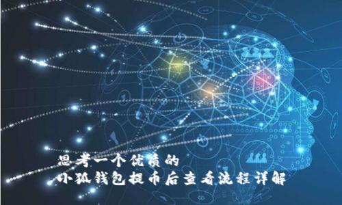 思考一个优质的  
小狐钱包提币后查看流程详解