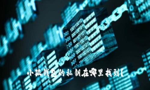 小狐钱包的私钥在哪里找到？