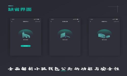 全面解析小狐钱包公匙的功能与安全性